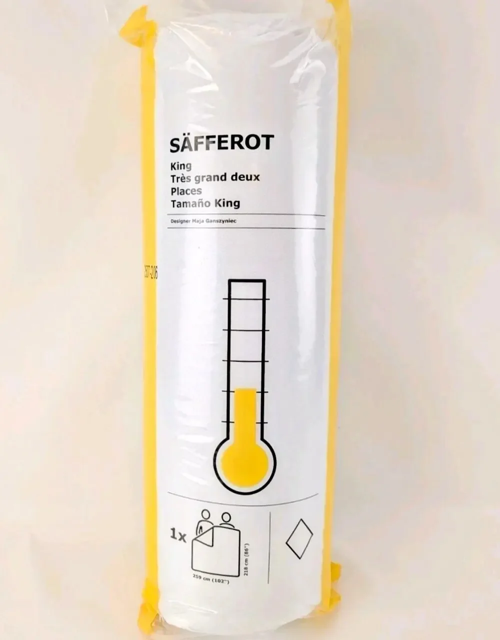 IKEA SÄFFEROT SAFFEROT Duvet Insert Warm King-NEW